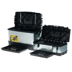 Stanley 1-95-832 Galvanizli 2 Katlı Tekerlekli Takım Çantası