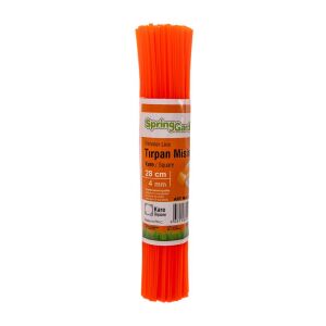 Motorlu Tırpan Misinası 4.0 mm 28 cm Kare Çubuk - 85 Adet