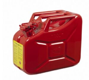 KNC Kırmızı Metal Yakıt Bidonu 10 lt