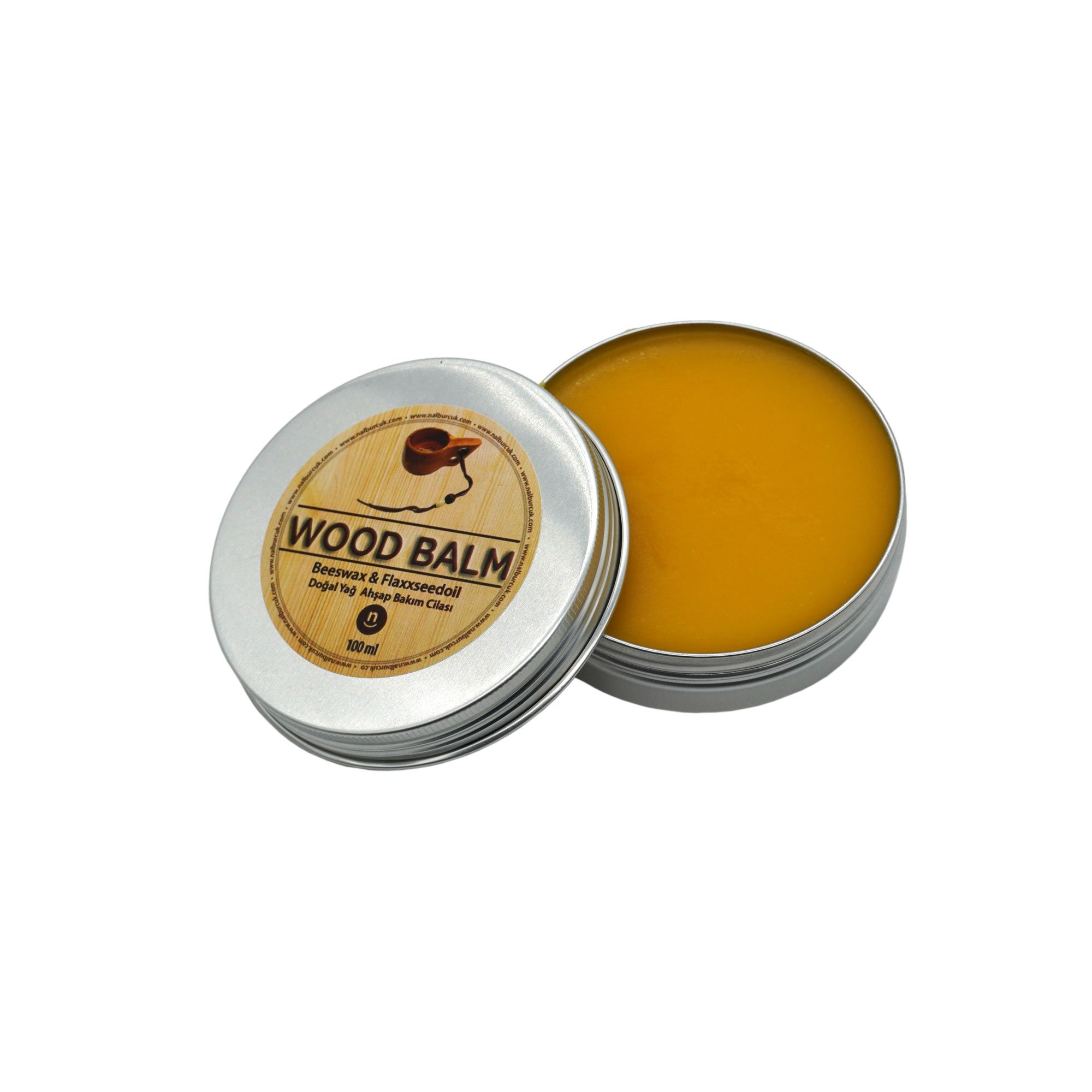 Wood Balm Doğal Yağ Ahşap Kuksa Bakım Kremi Cilası 100 ml