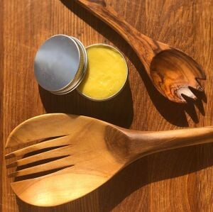Wood Balm Doğal Yağ Ahşap Kuksa Bakım Kremi Cilası 100 ml