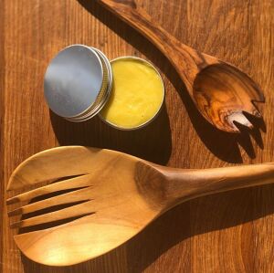 Wood Balm Doğal Yağ Ahşap Kuksa Bakım Kremi Cilası 100 ml