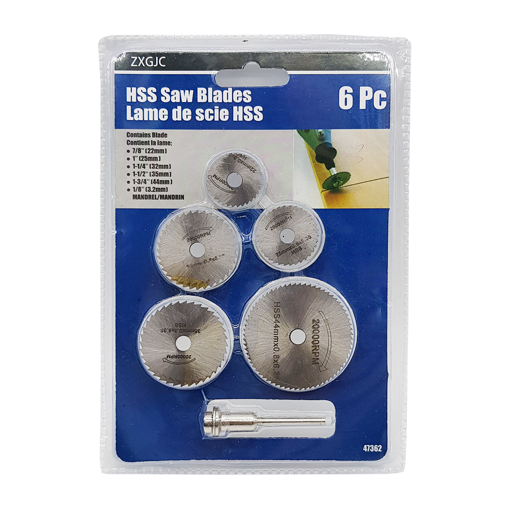 Gravür Makinası Mini Testere Seti 6 Parça