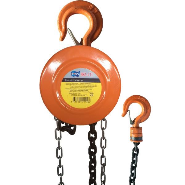 BSN Yuvarlak Model  2 Ton 5 Metre Zincirli Caraskal