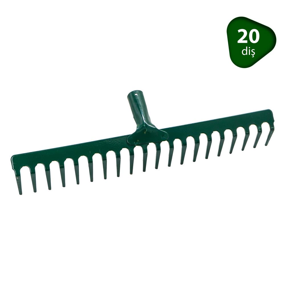 Sapsız Metal Tırmık 20 Diş