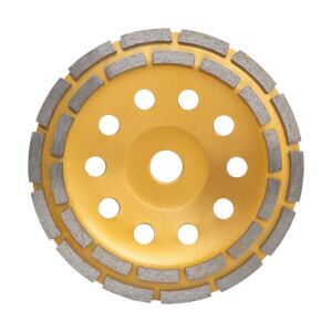 Dandoo 180 mm Çift Sıra Elmas Beton Taş Yüzey Silme Temizle Diski