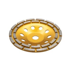 Dandoo 180 mm Çift Sıra Elmas Beton Taş Yüzey Silme Temizle Diski