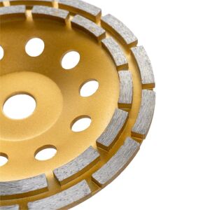 Dandoo 180 mm Çift Sıra Elmas Beton Taş Yüzey Silme Temizle Diski