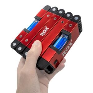 Rox 0176 Mıknatıslı Alüminyum Katlanır Su Terazisi 70 cm