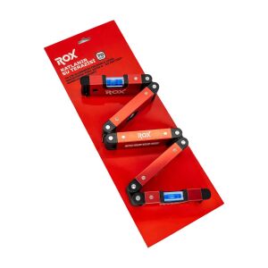 Rox 0176 Mıknatıslı Alüminyum Katlanır Su Terazisi 70 cm