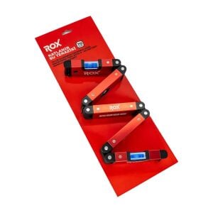 Rox 0176 Mıknatıslı Alüminyum Katlanır Su Terazisi 70 cm