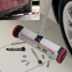 STAND 105 Manyetik Tekerlekli Metal Toplayıcı Mıknatıs (Topla Bırak)