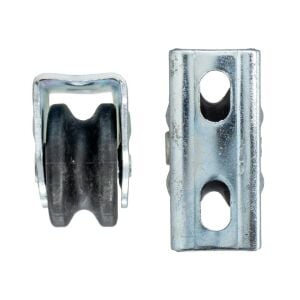 6573 Plastik Tekerli Bayrak Makarası 40 mm