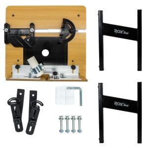Rox Wood 0178 Freze Sabitleme Çalışma Tablası (El Frezesi İçin)