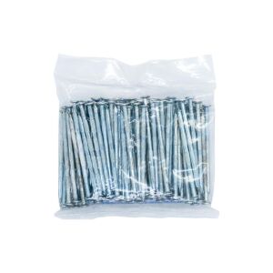 Kanallı Çelik Beton Çivisi Beyaz 5x80 mm (100 lü Paket)