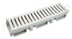 Plastik Drenaj Kanal Izgarası 13x50 cm - Kanal Hariçtir