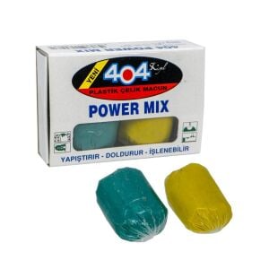 404 Power Mix Plastik Çelik Macun 80 gr