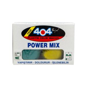 404 Power Mix Plastik Çelik Macun 80 gr