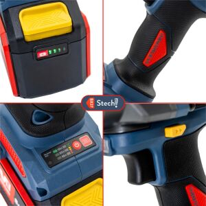 Stechend SX37-2X6.0 Darbeli Somun Sıkma 3/4'' 1000Nm 20V 6.0Ah