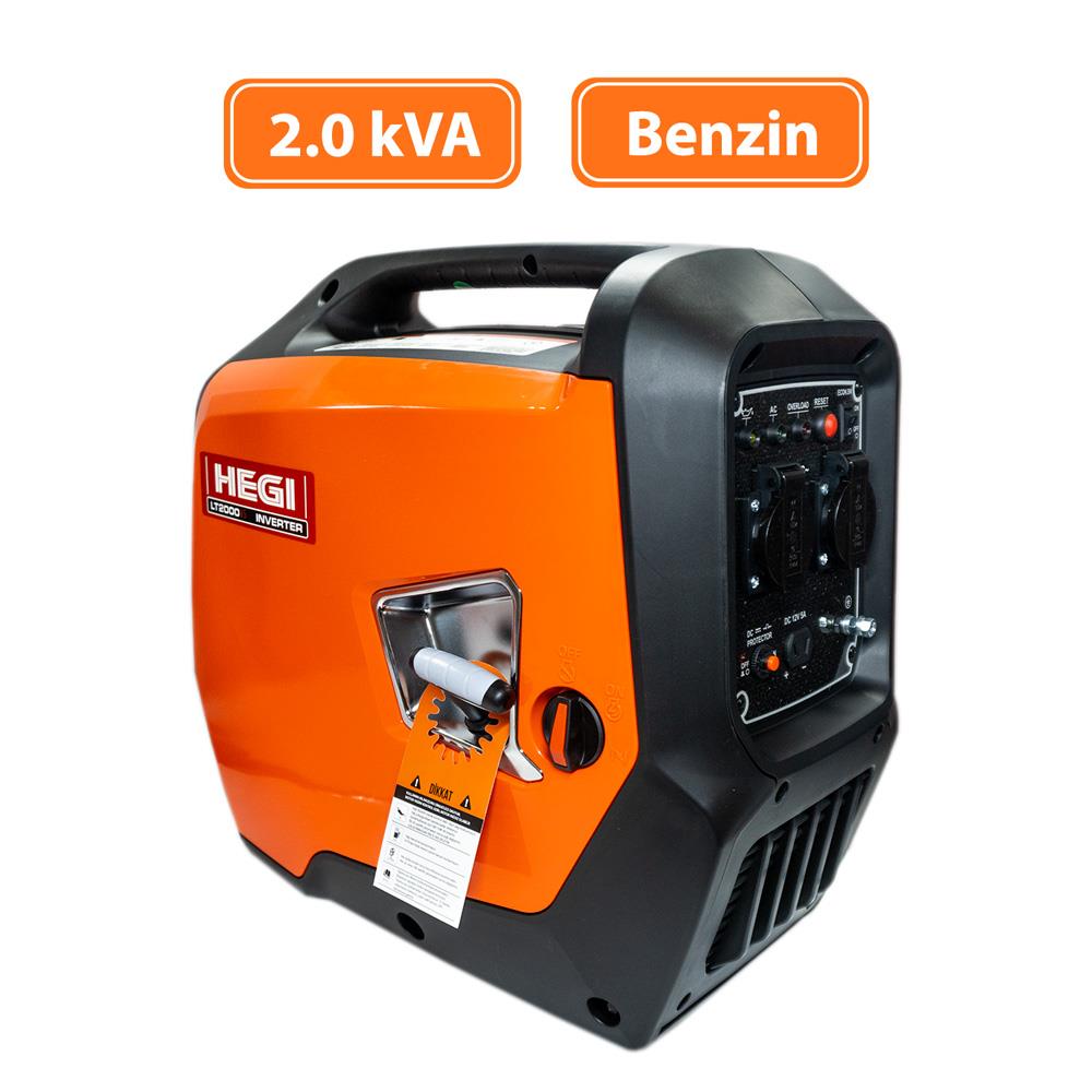 Hegi 855001225 Portatif Inverterli Benzinli Jeneratör 220V 2kVA