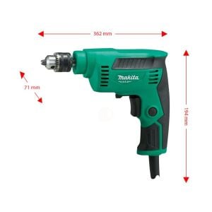 Makita M6501M Yüksek Hızlı Darbesiz Matkap 230 Watt