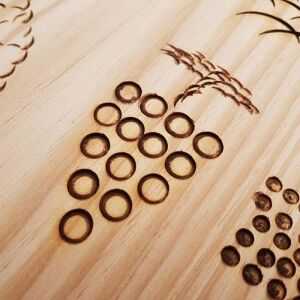 Manpa MP21-25 Ahşap Yuvarlak Göz İşaretleme Aparat Seti