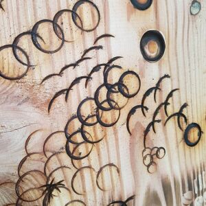 Manpa MP21-25 Ahşap Yuvarlak Göz İşaretleme Aparat Seti