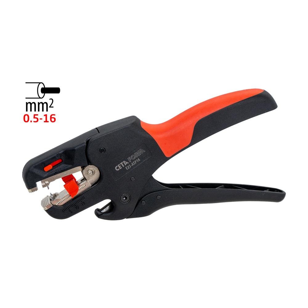 Ceta Form E25-ASP16 Otomatik İzoleli Kablo Sıyırma Aleti 0.05-16mm²