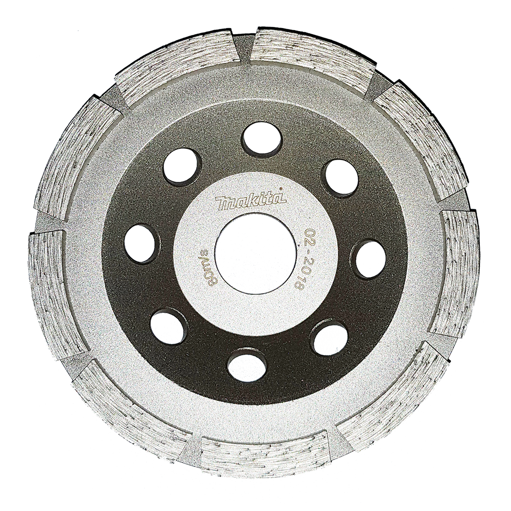 Makita D-60676 115 mm Tek Sıra Elmas Beton Taş Yüzey Silme Temizle Diski