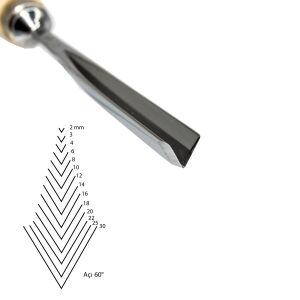 Kirschen Düz V Ağız Oyma Iskarpelası Cut41 - 14mm