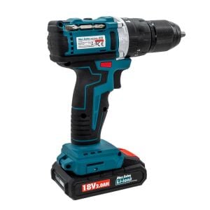 Max Extra MXP2944D Çift Akülü Kömürsüz Darbeli Matkap 18V 2.0Ah
