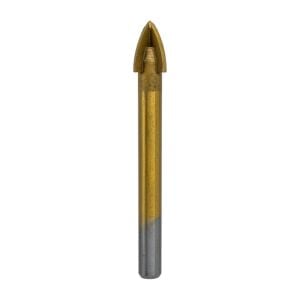 6177 Ok Tipi 4 Elmaslı Cam Fayans Delme Matkap Ucu 12 mm