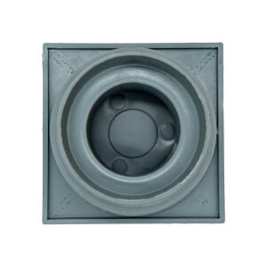 Mesa MTS806 Sert Plastik Teras Süzgeci 15x15 cm Alt Çıkış Ø100 mm
