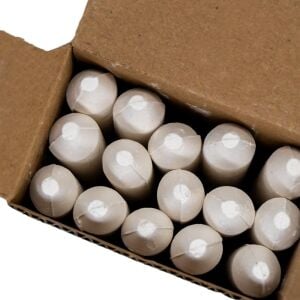 Tozsuz Beyaz Yuvarlak Tebeşir (15'li)