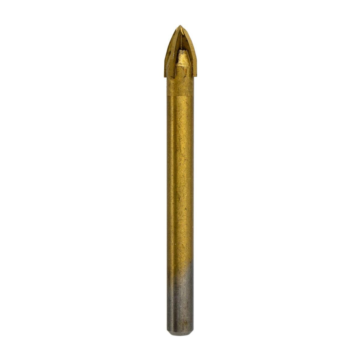 6176 Ok Tipi 4 Elmaslı Cam Fayans Delme Matkap Ucu 10 mm