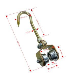 6576 Kancalı Şaryo Makarası 60 mm
