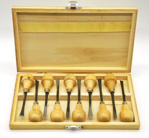 Titi 1158 Linol Ahşap Oyma Seti Kutulu 10 Parça