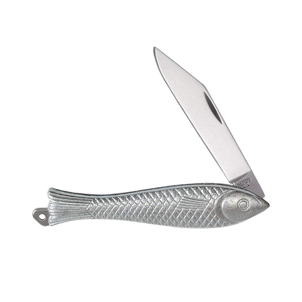 Mikov 128397 Fishlet 130 Classic Balık Çakı Gümüş