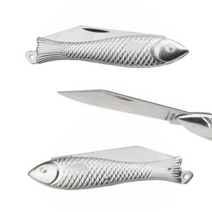 Mikov 128397 Fishlet 130 Classic Balık Çakı Gümüş