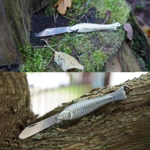 Mikov 128397 Fishlet 130 Classic Balık Çakı Gümüş