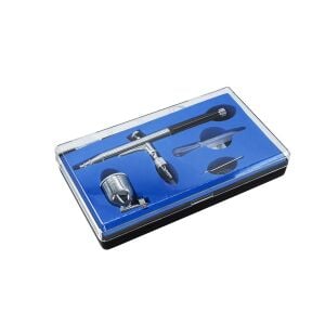 Lotus 132 Çift Kademeli Tetik Airbrush Mini Boya Tabancası