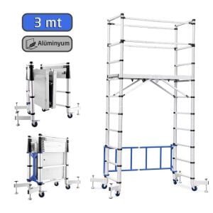 Master 504340 Alüminyum Teleskopik İskele 300 cm