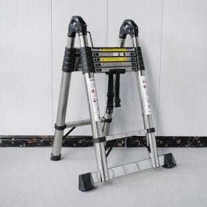 Master 504335 Paslanmaz Çelik A Tipi Teleskopik Merdiven 440 cm