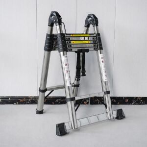 Master 504335 Paslanmaz Çelik A Tipi Teleskopik Merdiven 440 cm