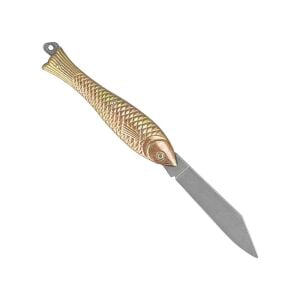 Mikov V2205033 Fishlet 130 Classic Balık Çakı Gold