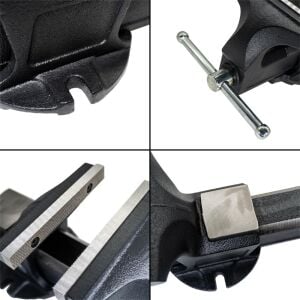 Luna SM125 Sabit Tablalı Eko Hobi Mengene 125 mm