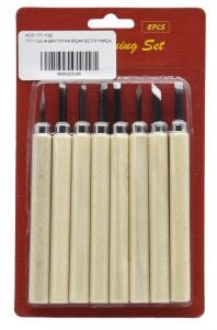 Titi 1122 Ahşap Oyma Bıçak Seti 8 Parça