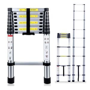 Master 504330 Paslanmaz Çelik Teleskopik Merdiven 260 cm