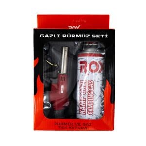 Rox 0295 Torch Kamp Hazır Pürmüz Seti