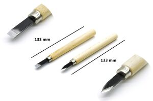 Titi 1123 Ahşap Oyma Bıçak Seti 12 Parça